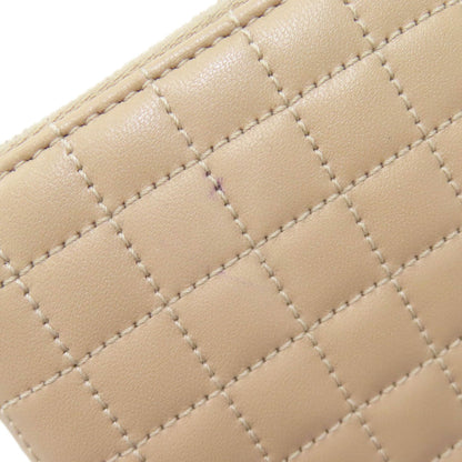 CELINE セリーヌ ラウンドファスナー キルティング 長財布（小銭入れあり） レザー レディース 中古