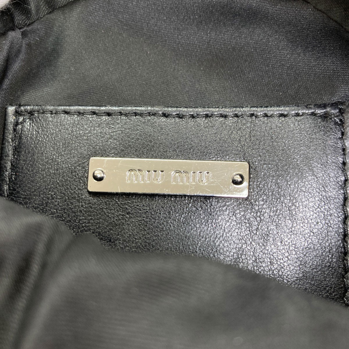 ミュウミュウ マテラッセ 2WAY ショルダーバッグ 中古 商品画像7