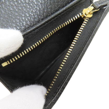 GUCCI グッチ 456126 GGマーモント ダブルG 二つ折り財布（小銭入れあり） レザー レディース 中古