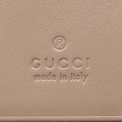 GUCCI グッチ 466492 GGマーモント ダブルG 二つ折り財布（小銭入れあり） レザー レディース 中古