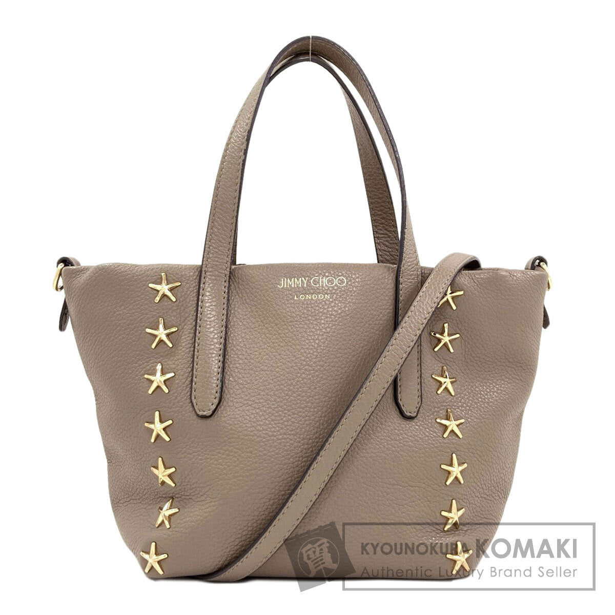 ジミーチュウ スターモチーフ 2WAY ハンドバッグ 中古 商品画像1