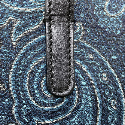 エトロ ペイズリー柄 キャット 刺繍 トートバッグ 中古 商品画像16