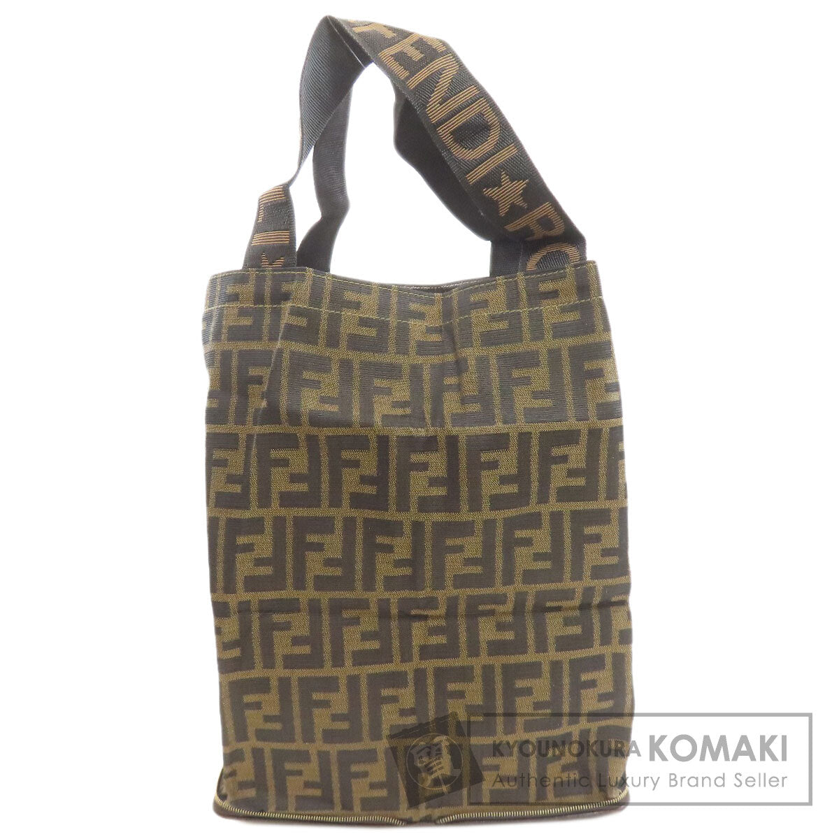 フェンディ ズッカ柄 エコバッグ トートバッグ 中古 商品画像1
