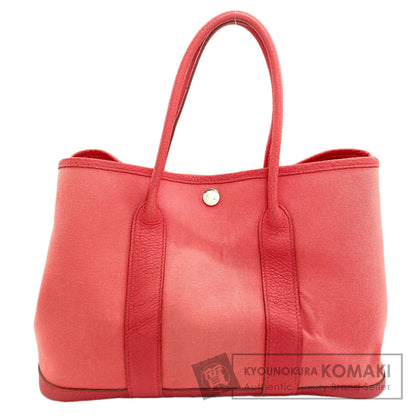 エルメス ガーデンパーティTPM シルバー ハンドバッグ 中古 商品画像1