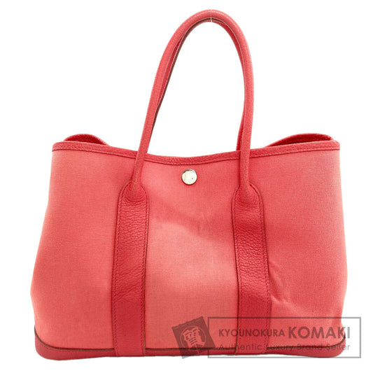 エルメス ガーデンパーティTPM シルバー ハンドバッグ 中古 商品画像1