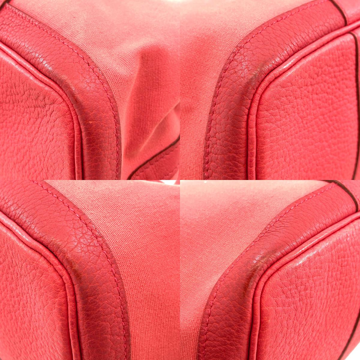 エルメス ガーデンパーティTPM シルバー ハンドバッグ 中古 商品画像20