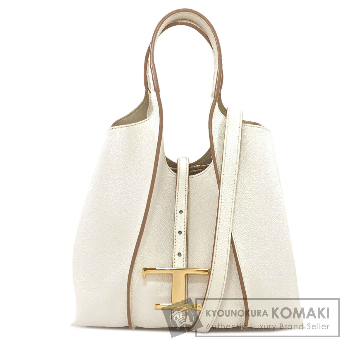 トッズ Tタイムレス ショッピング 2WAY ハンドバッグ 中古 商品画像1
