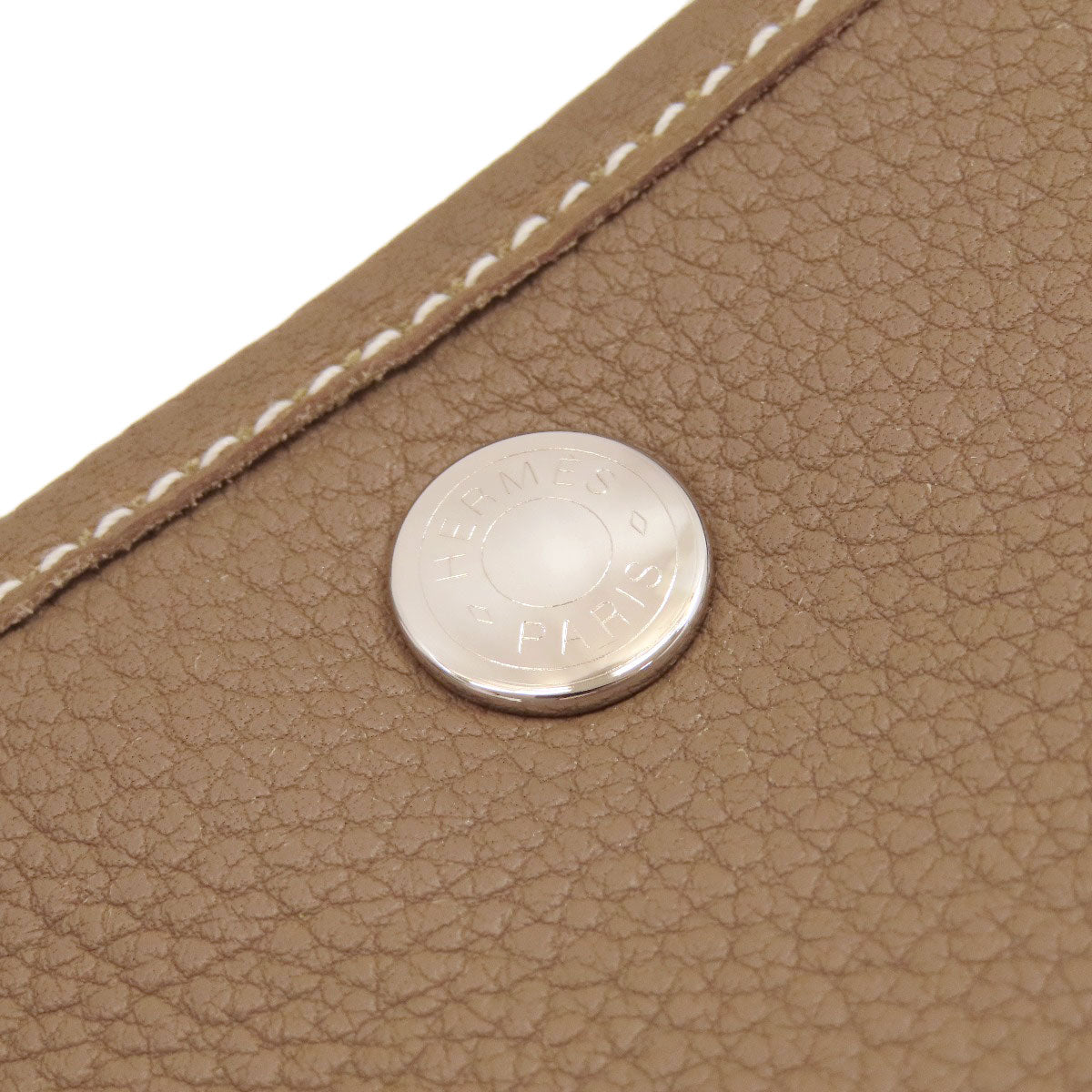 エルメス ガーデンパーティTPM エトープ シルバー金具 ハンドバッグ 中古 商品画像14