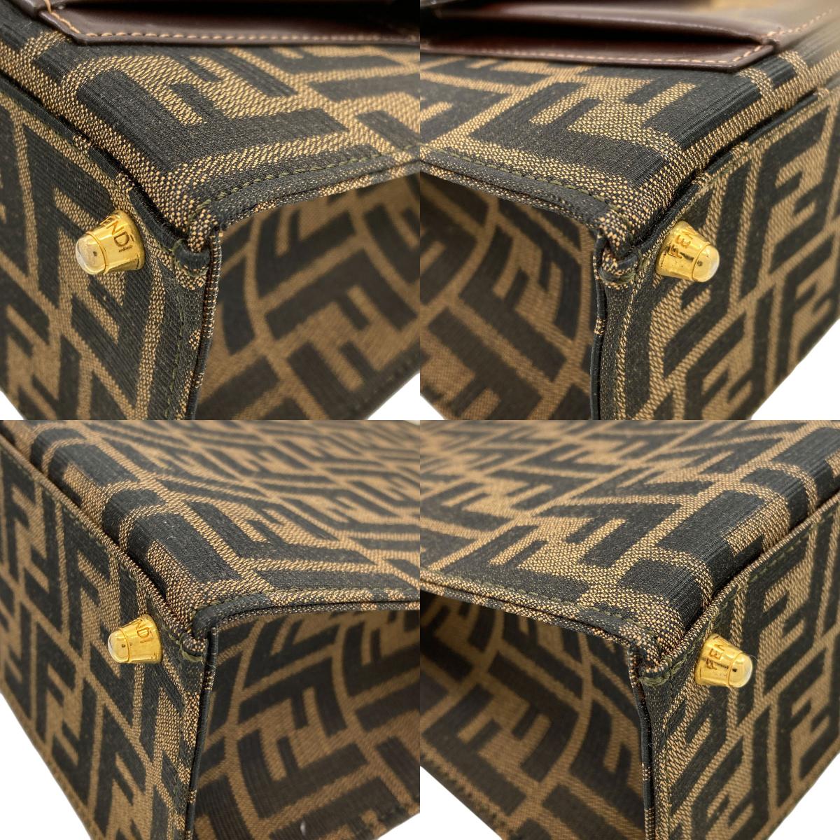 フェンディ ズッカ柄 2WAY ハンドバッグ 中古 商品画像20