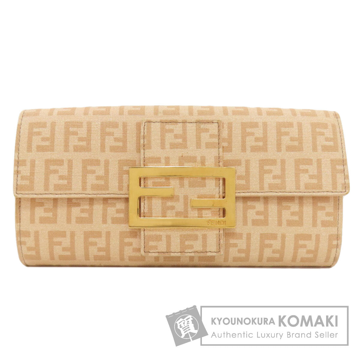 フェンディ ズッキーノ柄 長財布（小銭入れあり） 中古 商品画像1