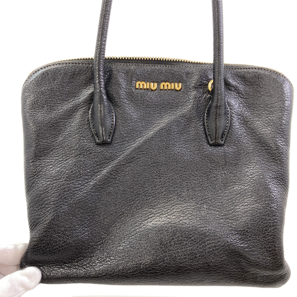 ミュウミュウ 2WAY ハンドバッグ 中古 商品画像14