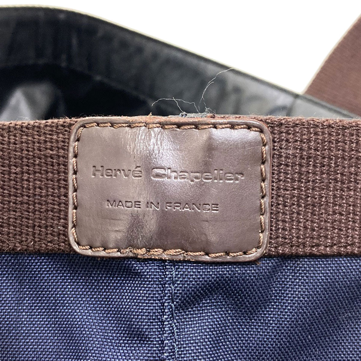 エルベ・シャプリエ 舟形トート ハンドバッグ 中古 商品画像7