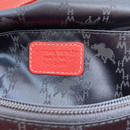 ハンティングワールド ロゴ ハンドバッグ 中古 商品画像7