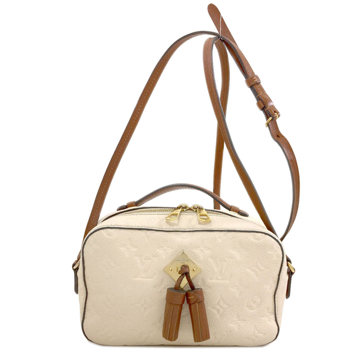 LOUIS VUITTON ルイヴィトン M44597 サントンジュ ショルダーバッグ アンプラント レディース 中古