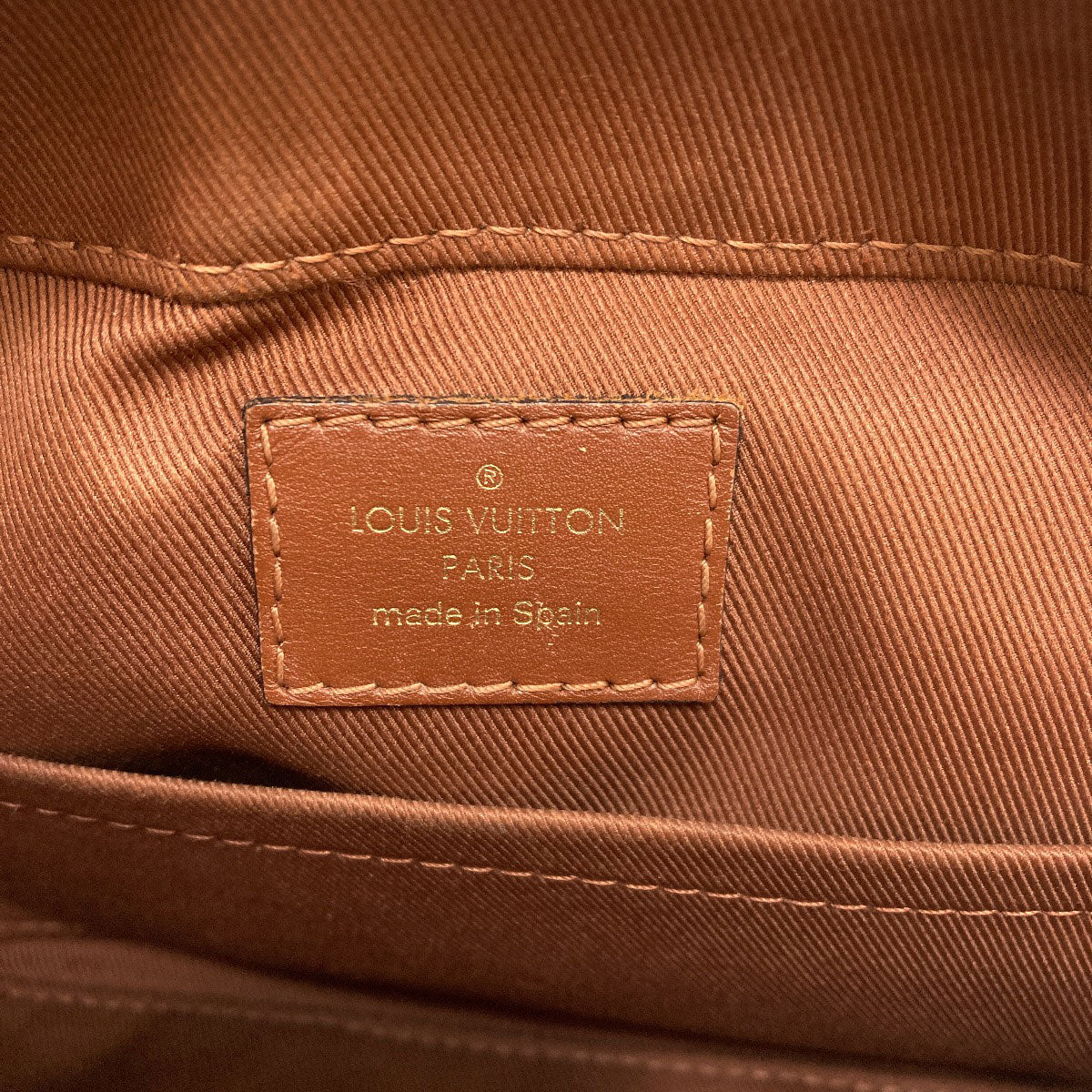 LOUIS VUITTON ルイヴィトン M44597 サントンジュ ショルダーバッグ アンプラント レディース 中古
