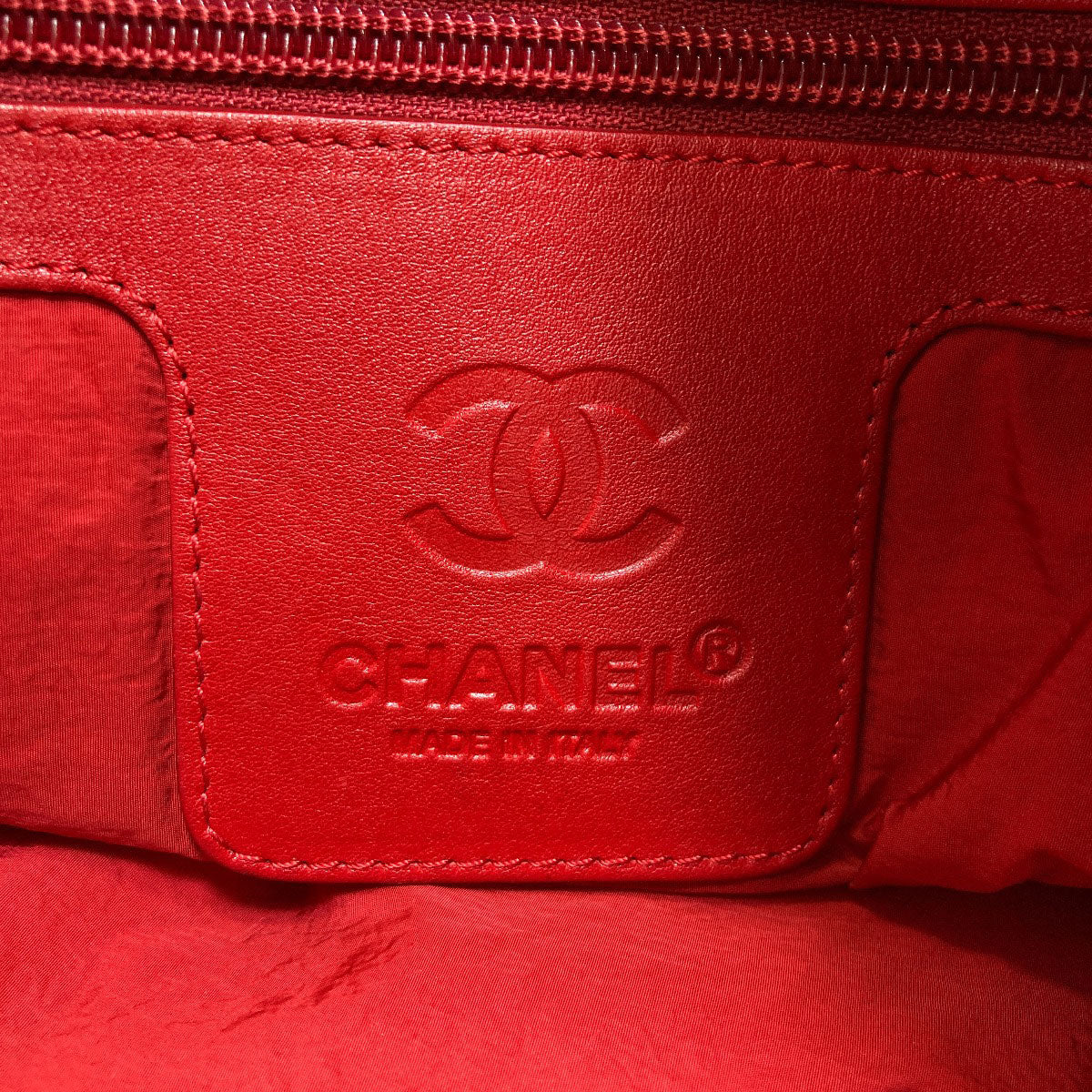 CHANEL シャネル コココクーン シルバー金具 トートバッグ ナイロン レディース 中古