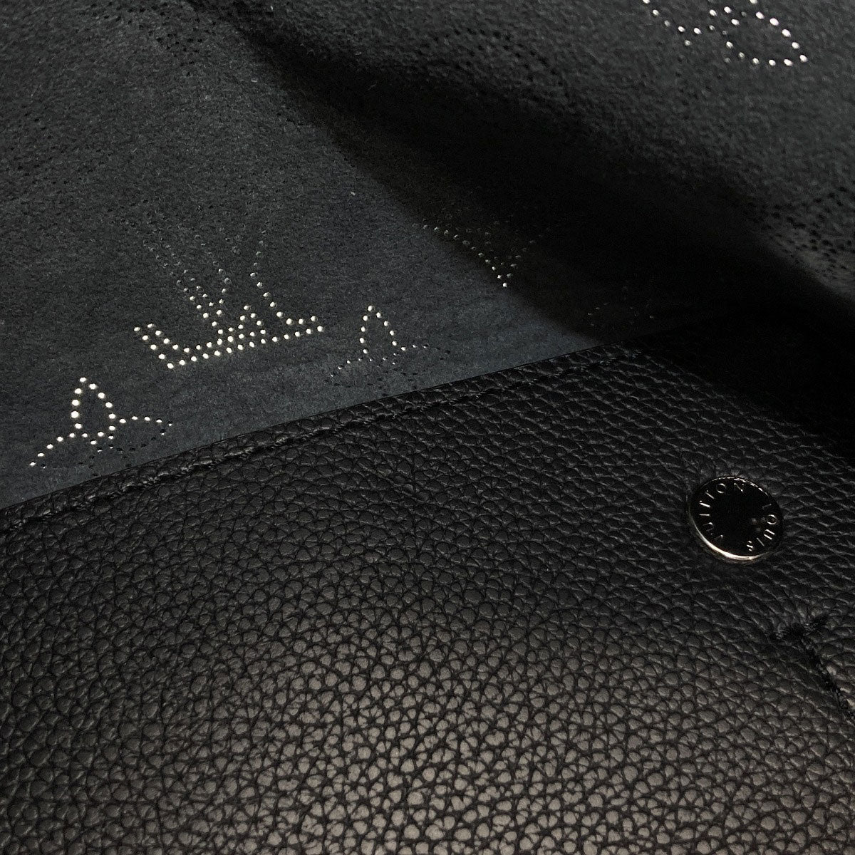 LOUIS VUITTON ルイヴィトン M54354 ヒナMM トートバッグ マヒナレザー レディース 中古