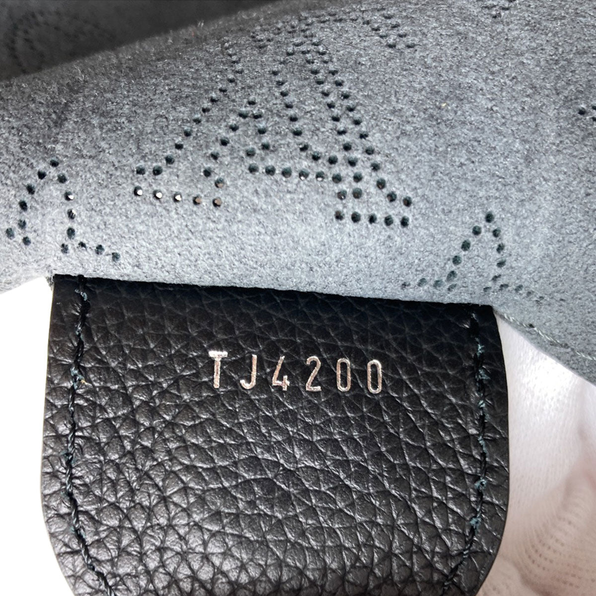 LOUIS VUITTON ルイヴィトン M54354 ヒナMM トートバッグ マヒナレザー レディース 中古