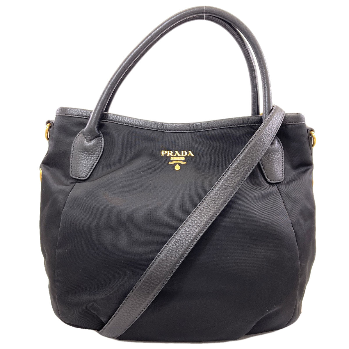 PRADA プラダ 2WAY トートバッグ ナイロン レディース 中古