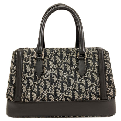 CHRISTIAN DIOR クリスチャンディオール トロッター柄 ハンドバッグ キャンバス レディース 中古