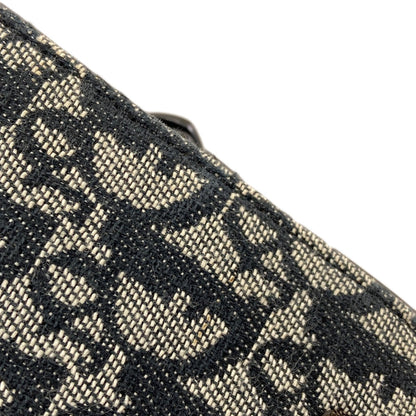 CHRISTIAN DIOR クリスチャンディオール トロッター柄 ハンドバッグ キャンバス レディース 中古