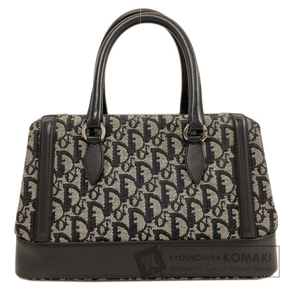 CHRISTIAN DIOR クリスチャンディオール トロッター柄 ハンドバッグ キャンバス レディース 中古