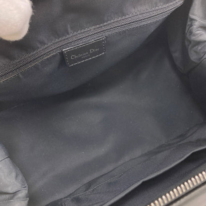 CHRISTIAN DIOR クリスチャンディオール トロッター柄 ハンドバッグ キャンバス レディース 中古