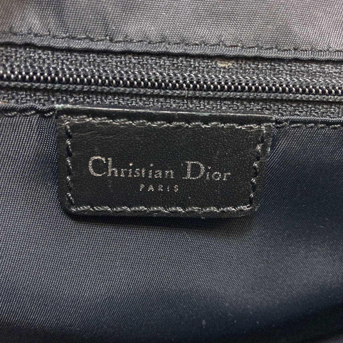 CHRISTIAN DIOR クリスチャンディオール トロッター柄 ハンドバッグ キャンバス レディース 中古