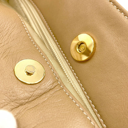 LOEWE ロエベ アナグラム ハンドバッグ ラムスキン レディース 中古