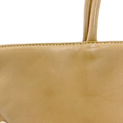 LOEWE ロエベ アナグラム ハンドバッグ ラムスキン レディース 中古