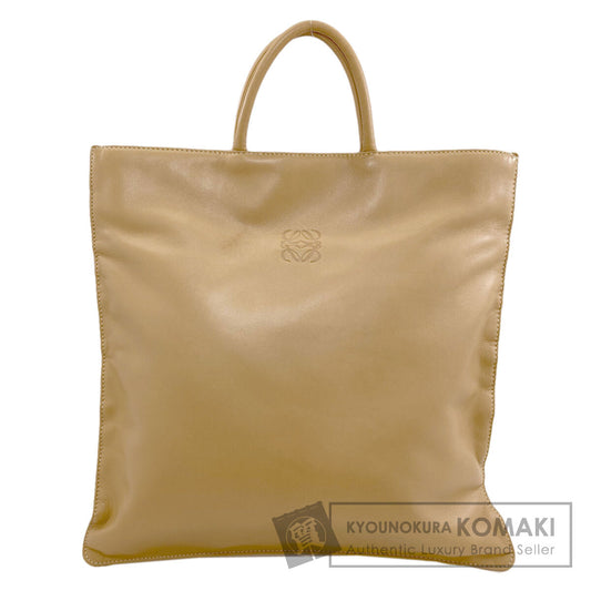 LOEWE ロエベ アナグラム ハンドバッグ ラムスキン レディース 中古