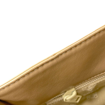 LOEWE ロエベ アナグラム ハンドバッグ ラムスキン レディース 中古
