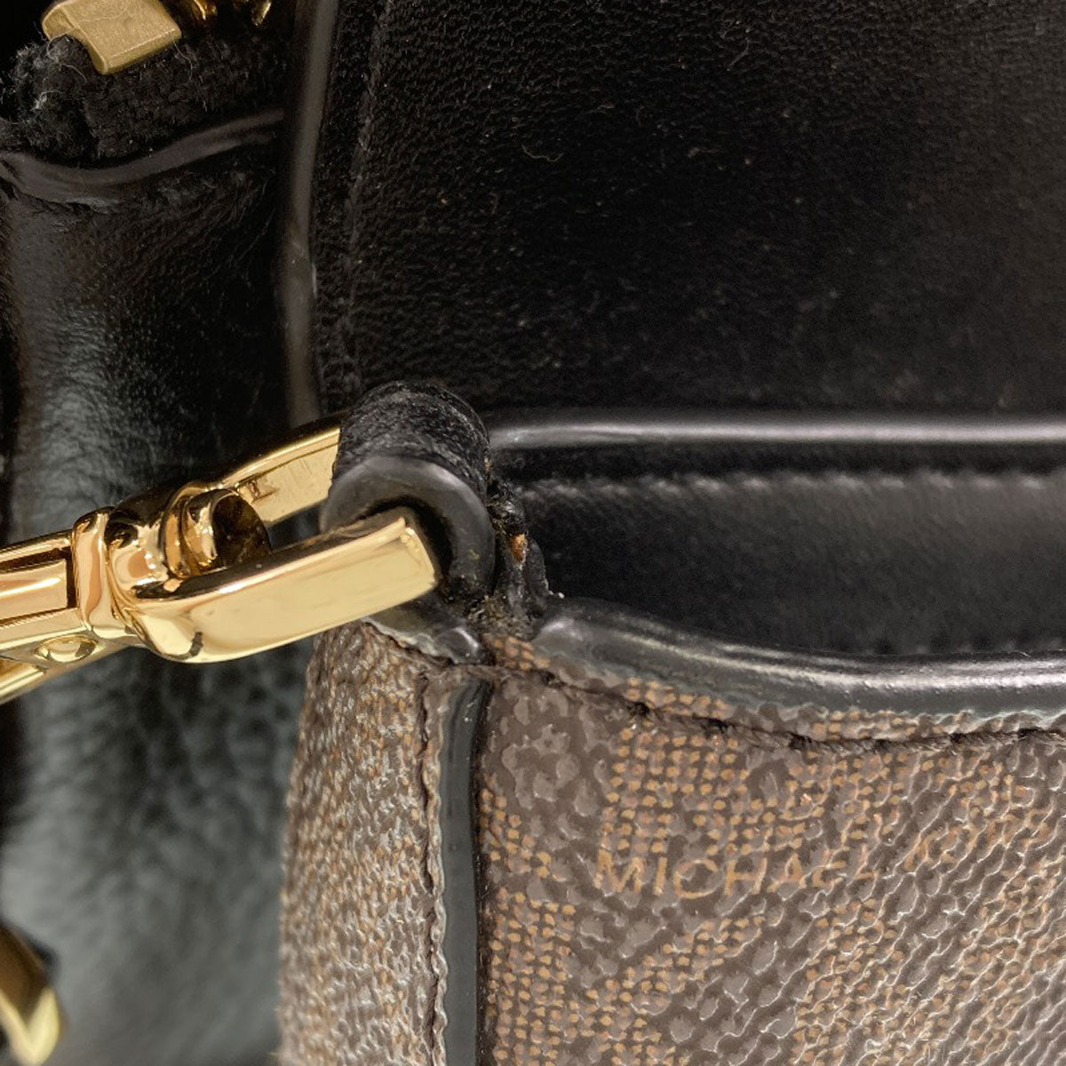 Michael Kors マイケルコース JET SET CHARM 4 in 1 ポーチ 2WAY ハンドバッグ レザー レディース 中古
