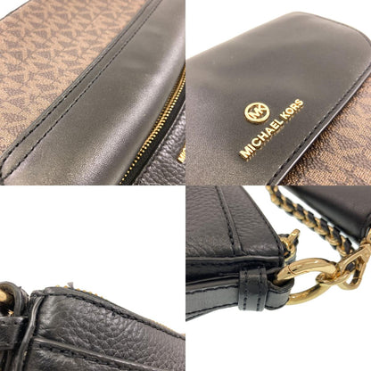 Michael Kors マイケルコース JET SET CHARM 4 in 1 ポーチ 2WAY ハンドバッグ レザー レディース 中古