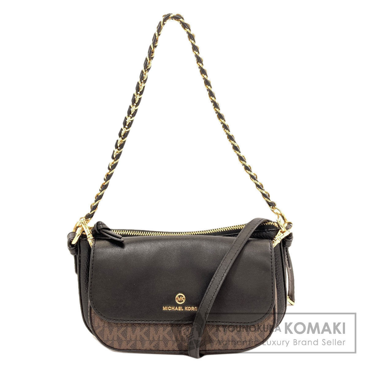 Michael Kors マイケルコース JET SET CHARM 4 in 1 ポーチ 2WAY ハンドバッグ レザー レディース 中古