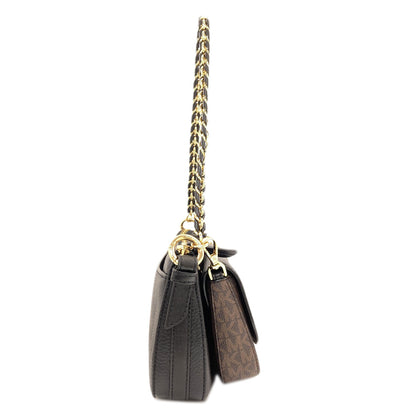 Michael Kors マイケルコース JET SET CHARM 4 in 1 ポーチ 2WAY ハンドバッグ レザー レディース 中古