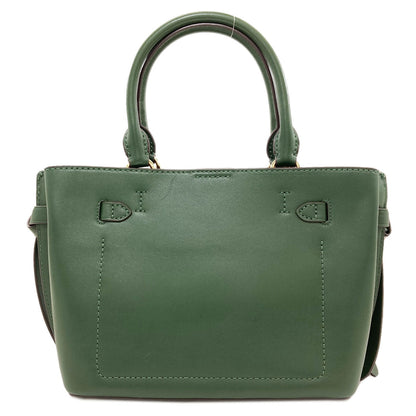 Michael Kors マイケルコース ベルテッド サッチェル パドロック 2WAY ハンドバッグ レザー レディース 中古