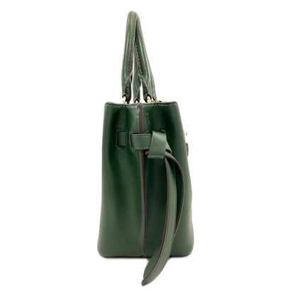 Michael Kors マイケルコース ベルテッド サッチェル パドロック 2WAY ハンドバッグ レザー レディース 中古