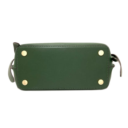 Michael Kors マイケルコース ベルテッド サッチェル パドロック 2WAY ハンドバッグ レザー レディース 中古