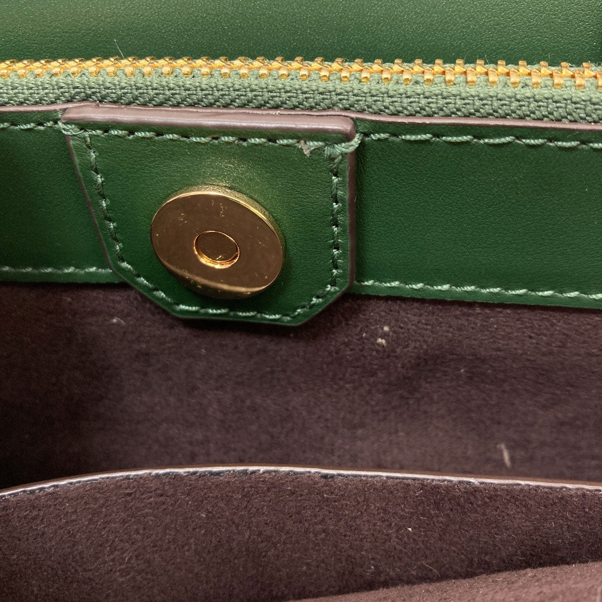 Michael Kors マイケルコース ベルテッド サッチェル パドロック 2WAY ハンドバッグ レザー レディース 中古