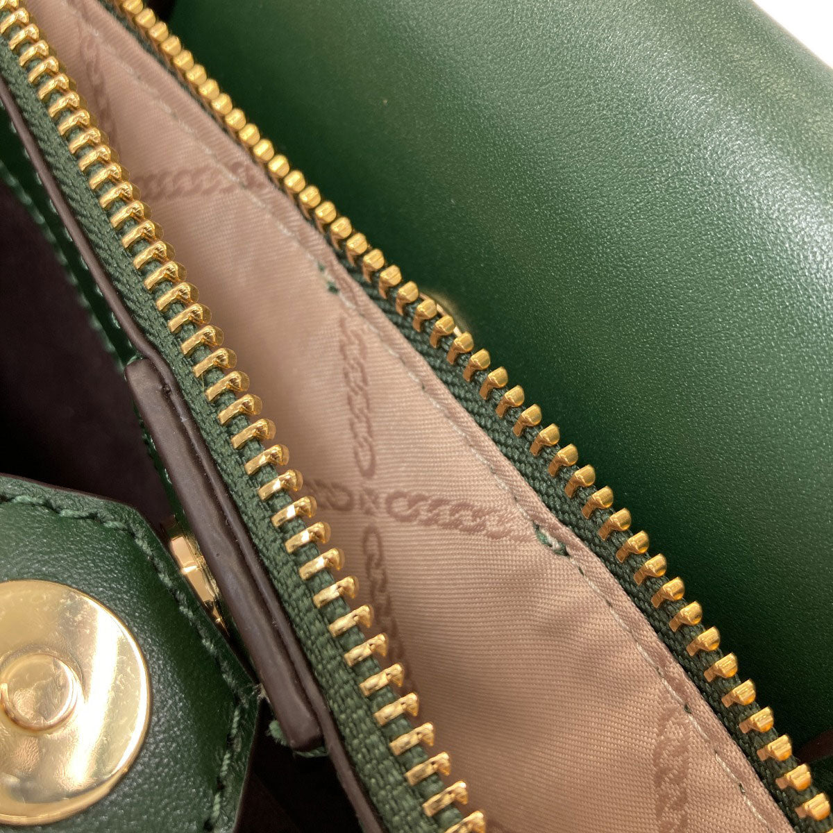 Michael Kors マイケルコース ベルテッド サッチェル パドロック 2WAY ハンドバッグ レザー レディース 中古