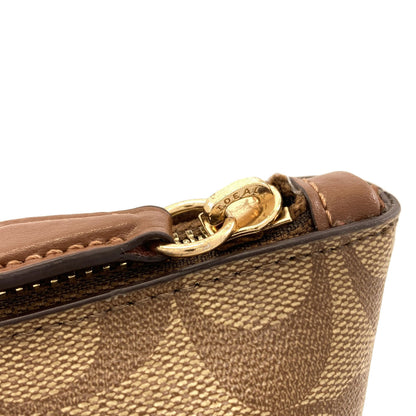 COACH コーチ F29208 シグネチャー トートバッグ PVC レディース 中古