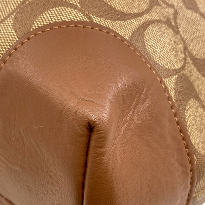 COACH コーチ F29208 シグネチャー トートバッグ PVC レディース 中古
