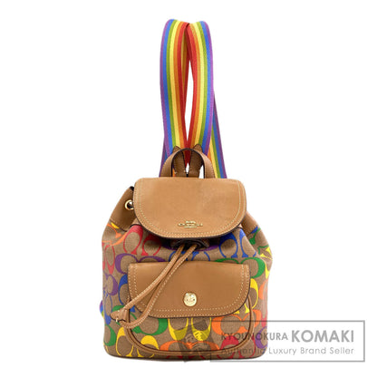 COACH コーチ C4097 レインボー リュック・デイパック PVC レディース 中古