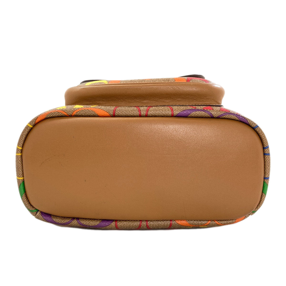 COACH コーチ C4097 レインボー リュック・デイパック PVC レディース 中古