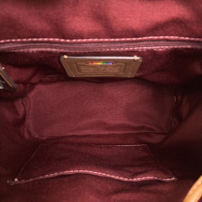 COACH コーチ C4097 レインボー リュック・デイパック PVC レディース 中古