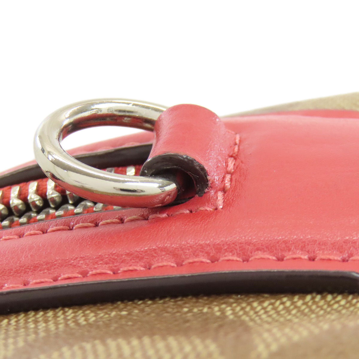 COACH コーチ F73670 パックマンコラボ シグネチャー 2WAY ハンドバッグ PVC レディース 中古