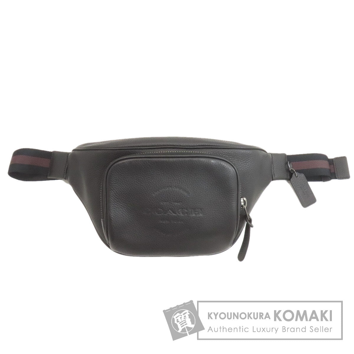 COACH コーチ C5393 ロゴ ボディバッグ レザー レディース 中古