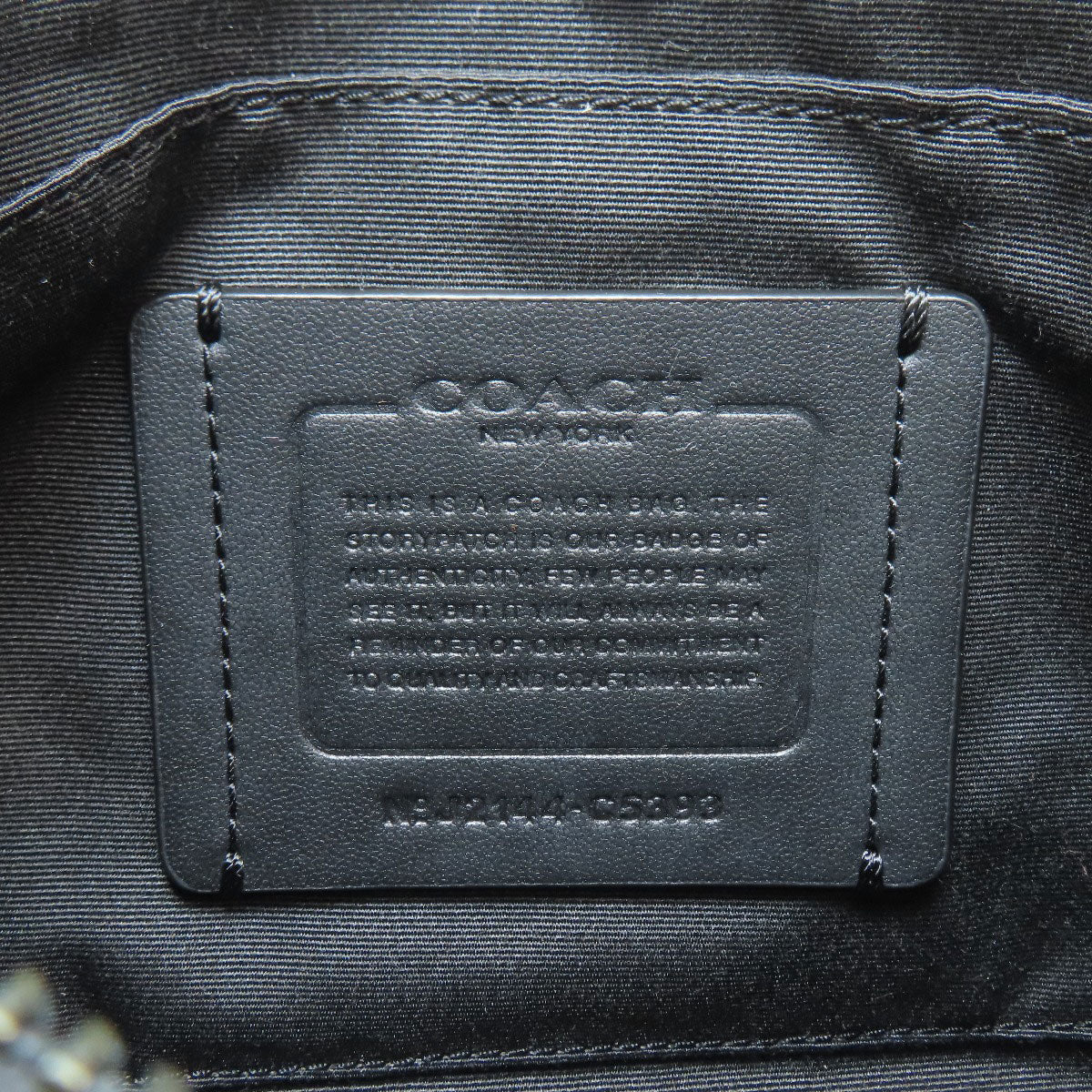 COACH コーチ C5393 ロゴ ボディバッグ レザー レディース 中古