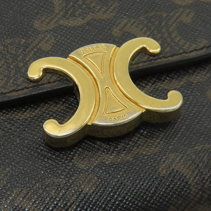 セリーヌ トリオンフ フラップ 三つ折り財布（小銭入れあり） 中古 商品画像11